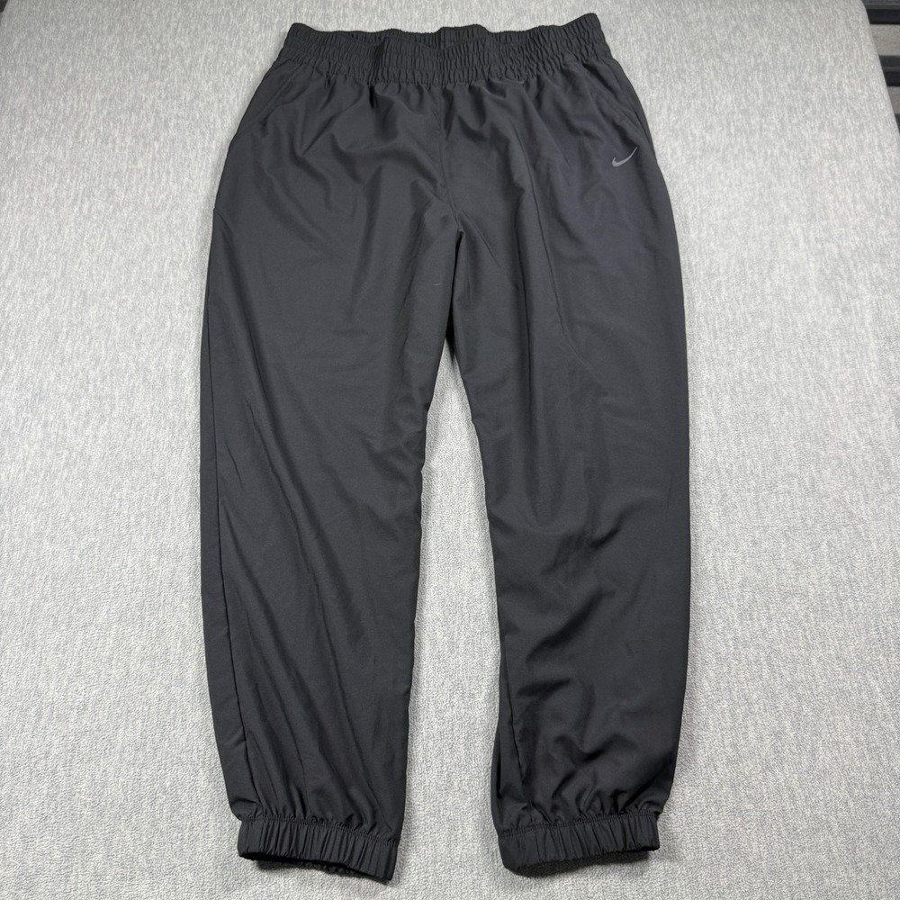 Nike Pants Womens XL Black Dri-FIT One Jogger Track Elastic Cuff Activewear